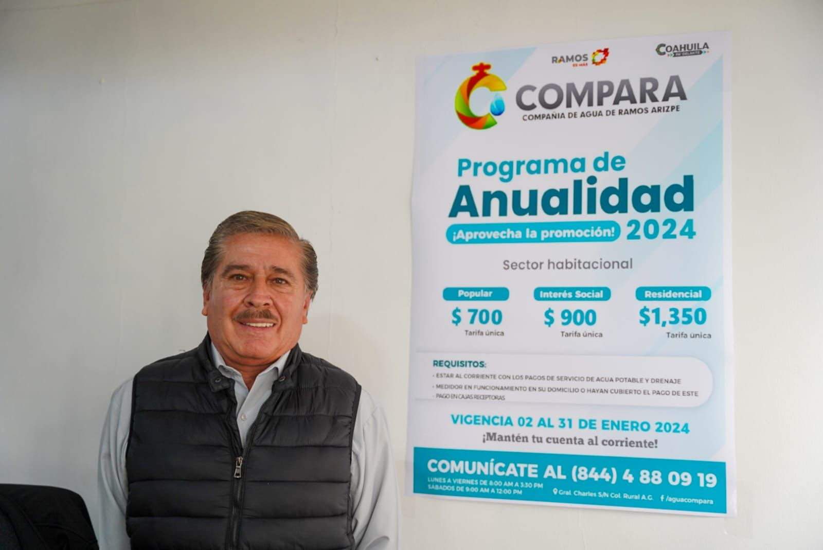 OFRECERÁ COMPARA TARIFA ESPECIAL PARA EL PAGO DE ANUALIDAD