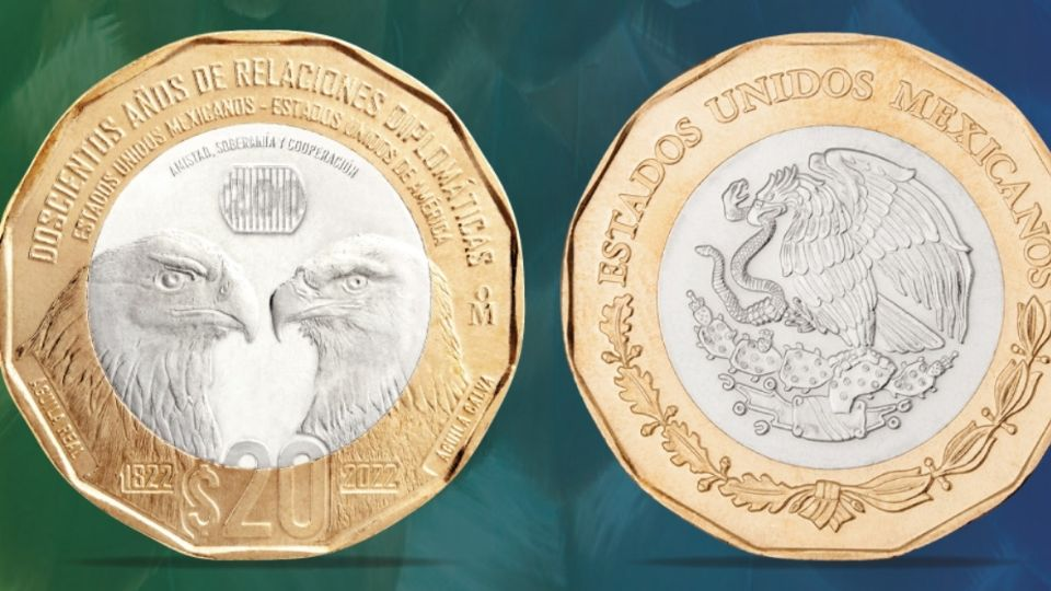 Así Es La Nueva Moneda De 20 Pesos Por Los 200 Años De Relaciones México Eu ¿cómo Puedes 7762