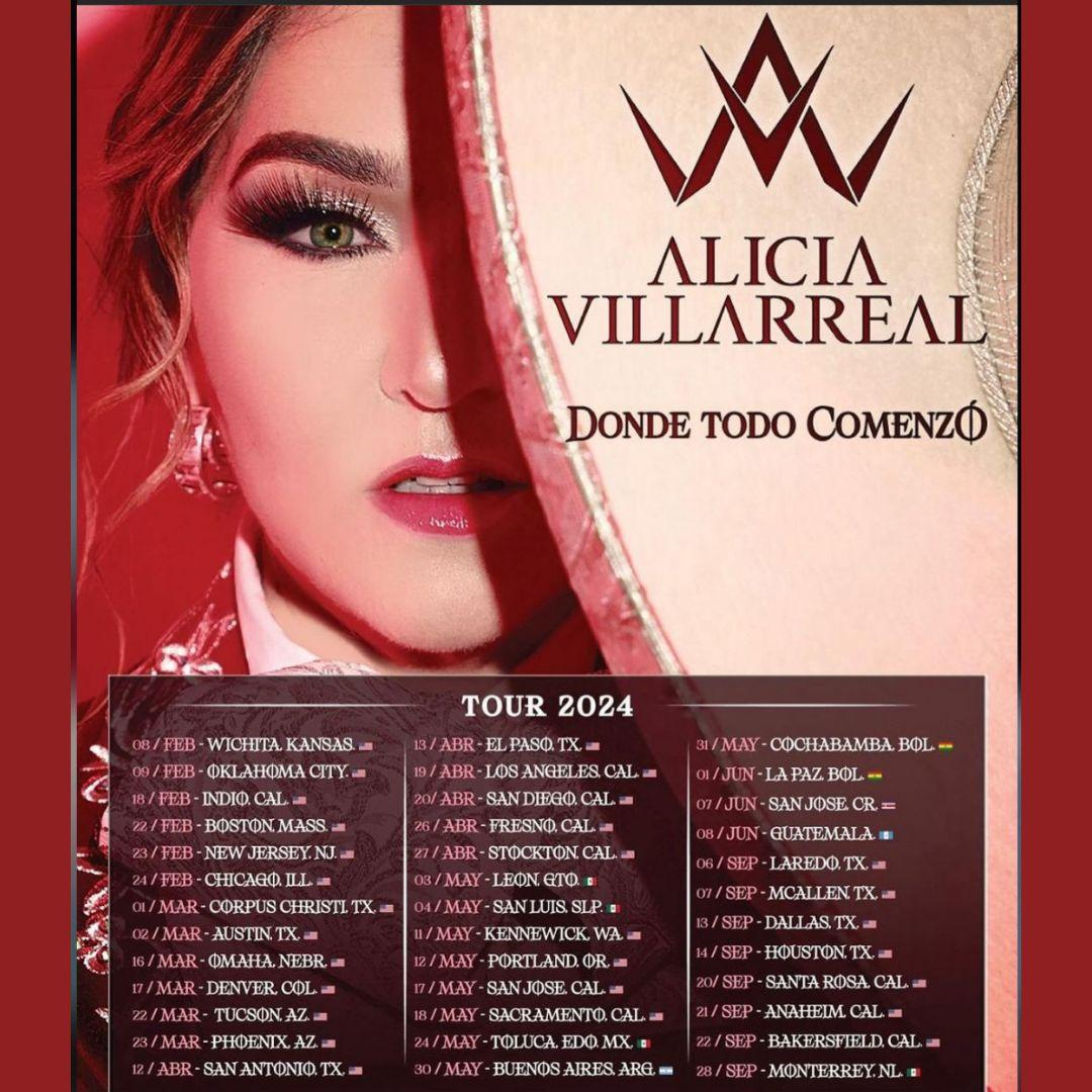 Es “Ojo por Ojo” de Alicia Villarreal la posición #1 en los charts  en México