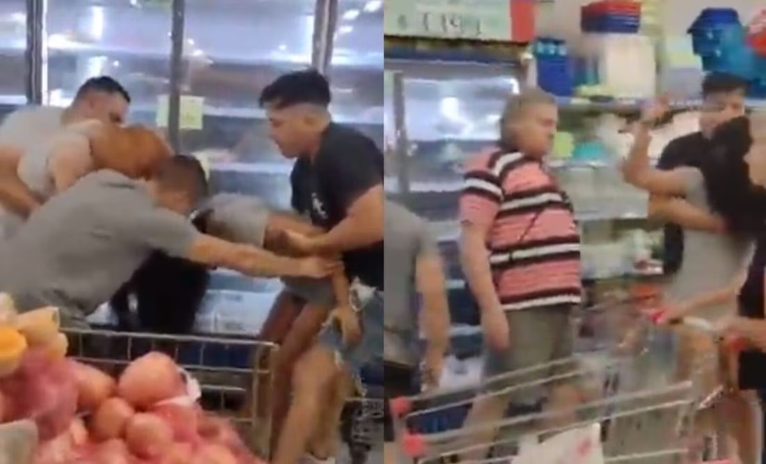 VIDEO: «¡Soltame la carne!»: Captan pelea en Argentina por el último corte en oferta