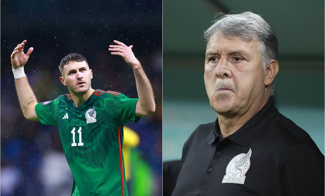 Santiago Giménez revela mentiras de Gerardo Martino: «Me dijo que estaba dentro del mundial»