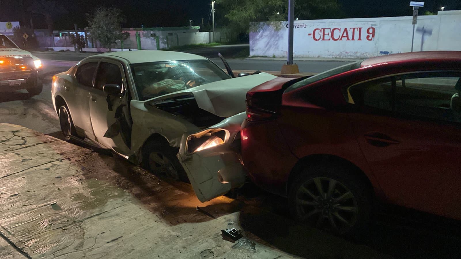 Dejó huella de caos conductor ebrio