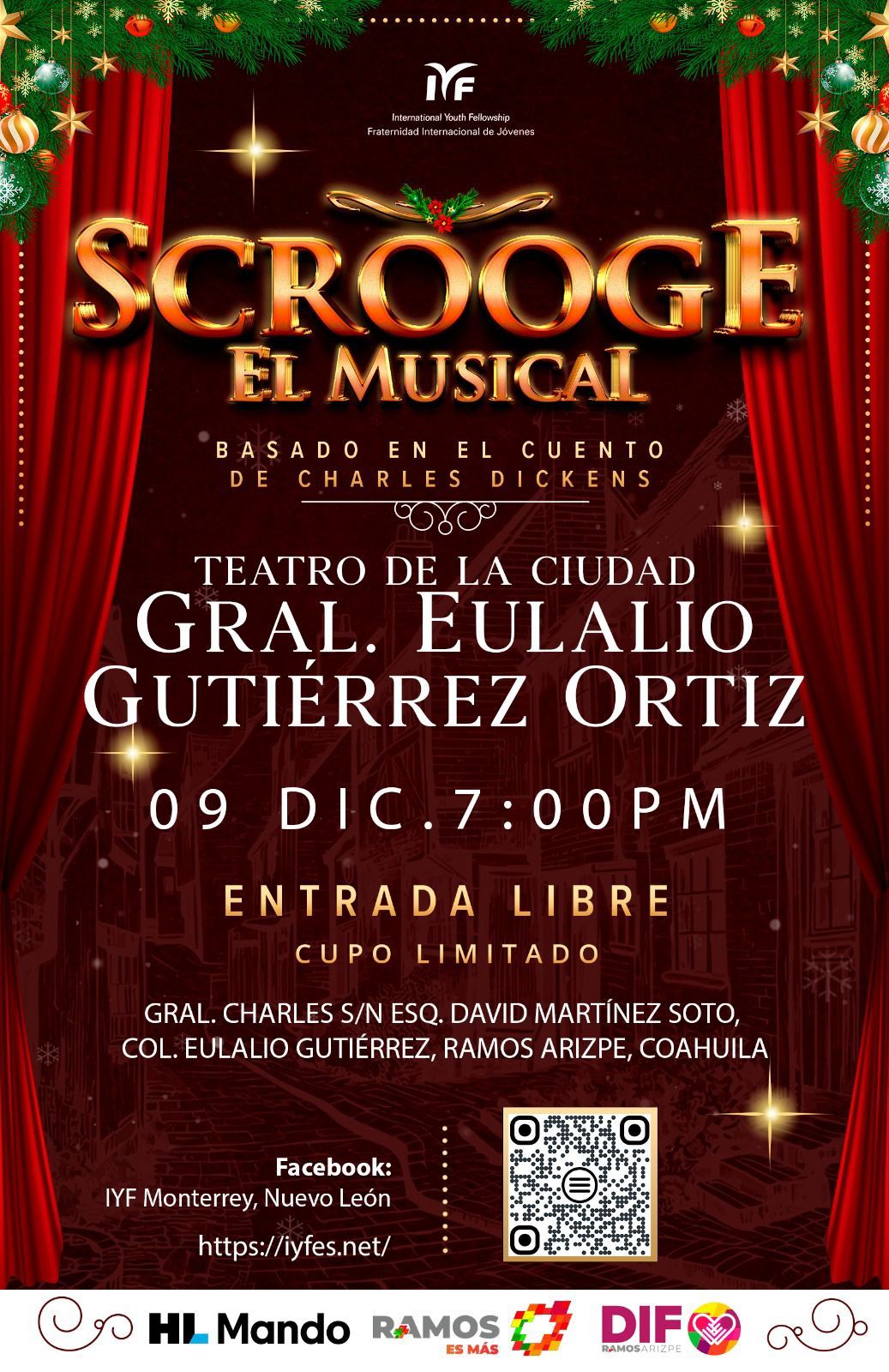 Ofrecerá DIF RA musical navideño