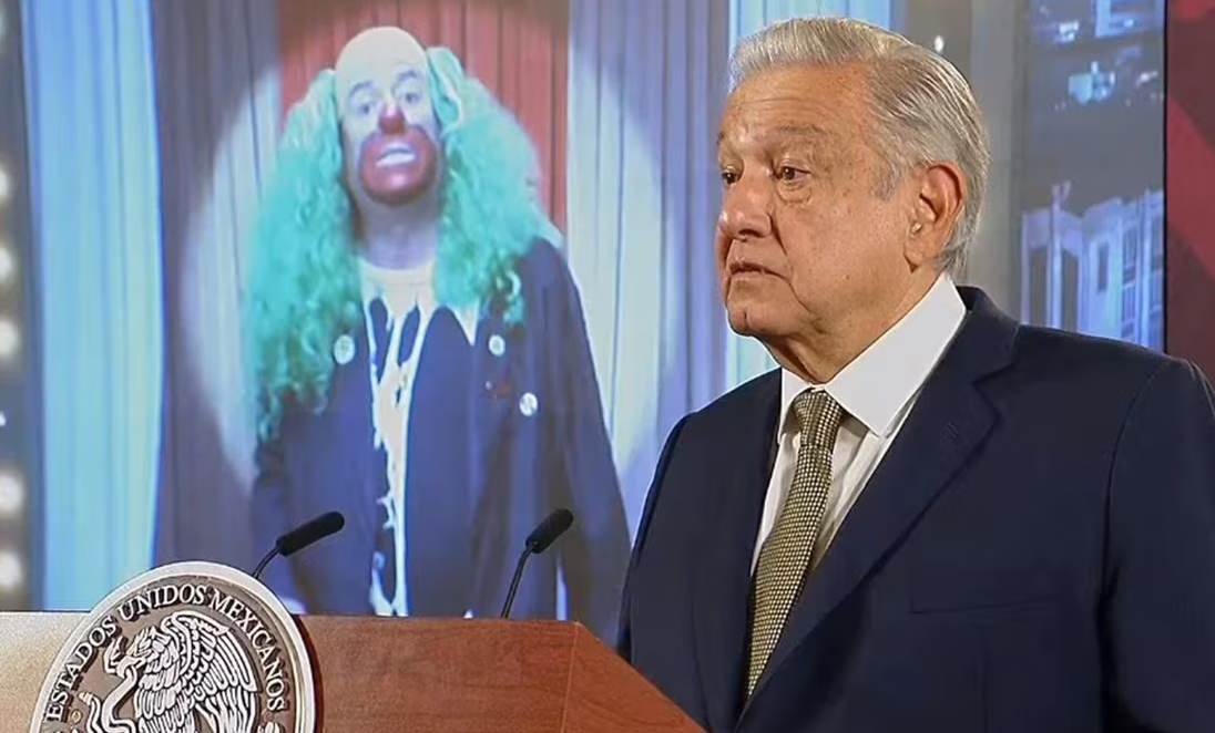“Dictador”: Brozo da respuesta a AMLO tras engancharse con “burda perorata” del payaso tenebroso