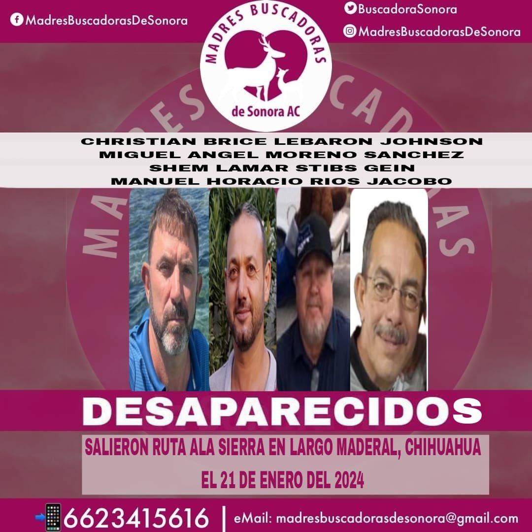 Desaparecen cuatro integrantes de la comunidad LeBarón, uno de ellos hermano de Julian LeBarón