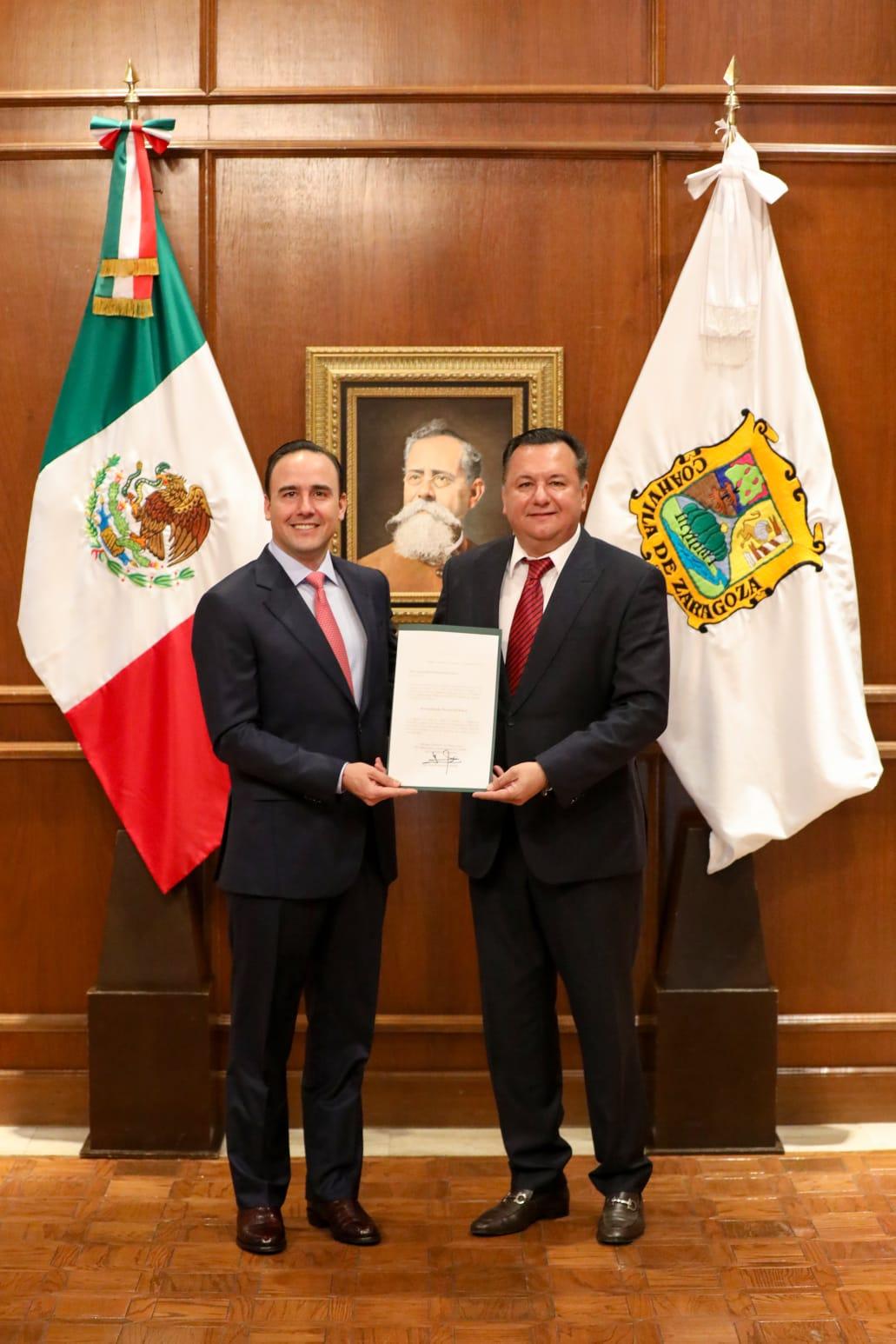 Recibe Chuma nombramiento