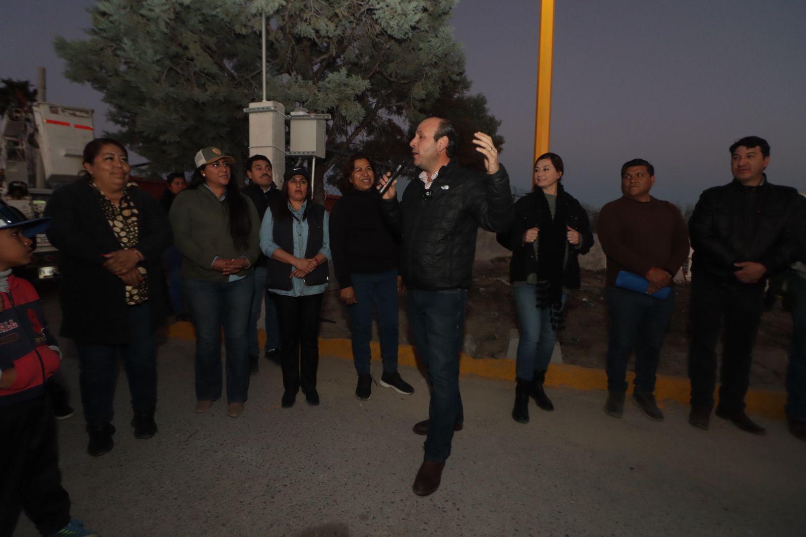 Iluminan el Refugio después de 60 años