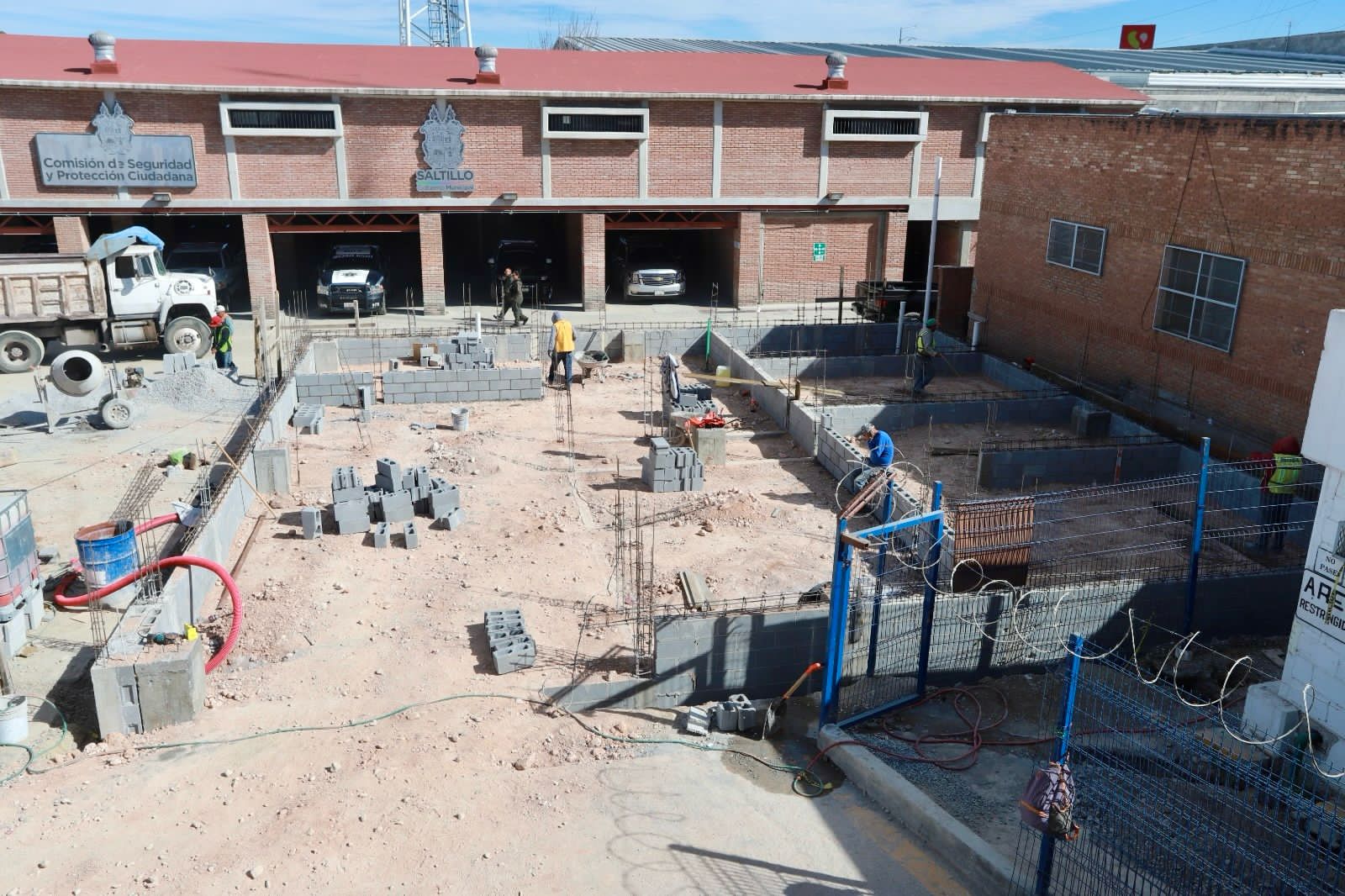 Avanza construcción de Juzgados Cívicos