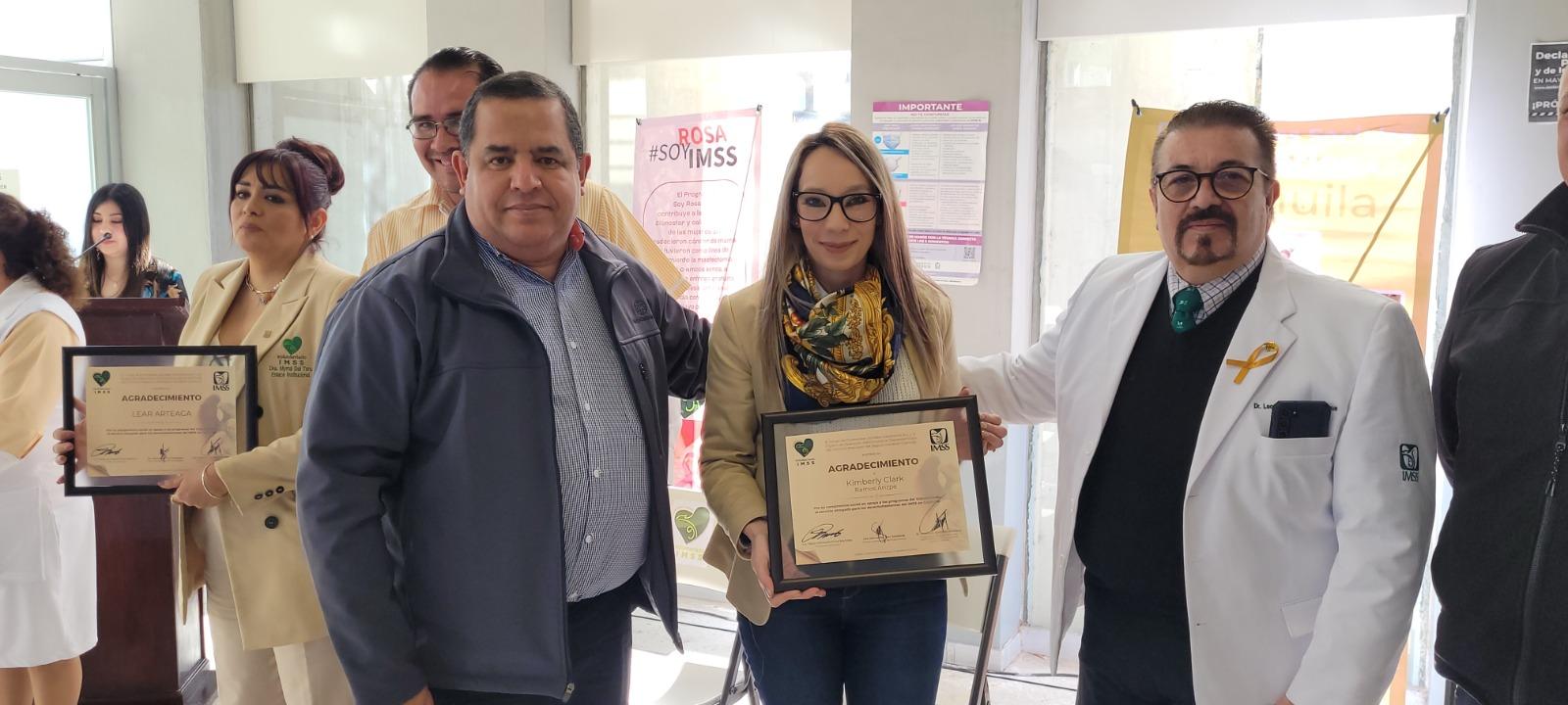 Reconoce IMSS Coahuila a benefactores durante 2023