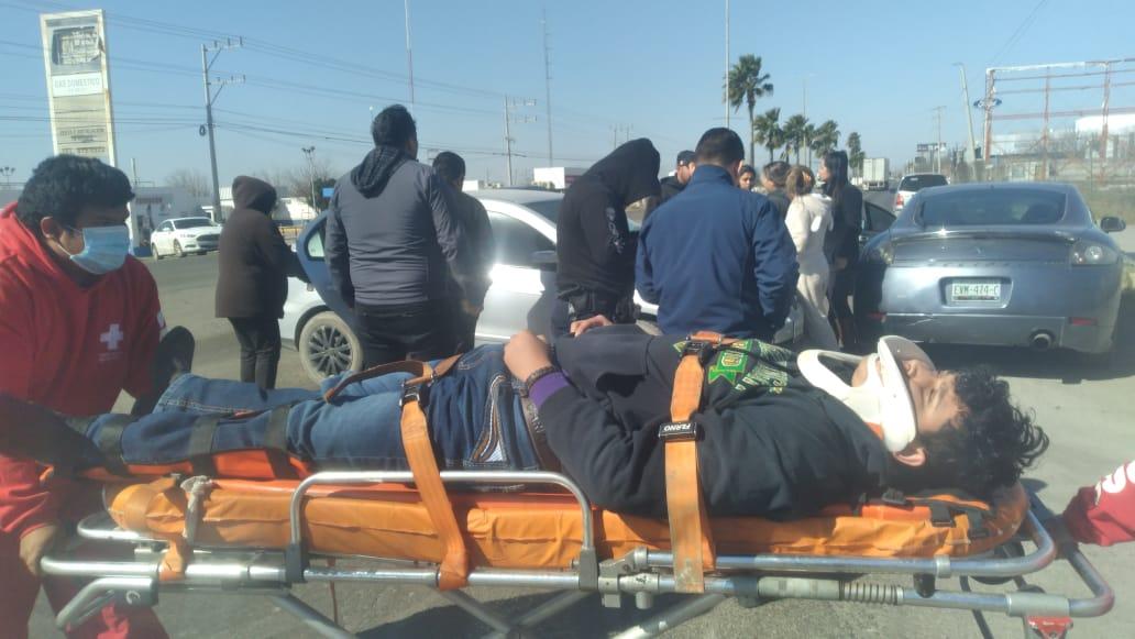 Accidente en la 57 deja dos lesionados