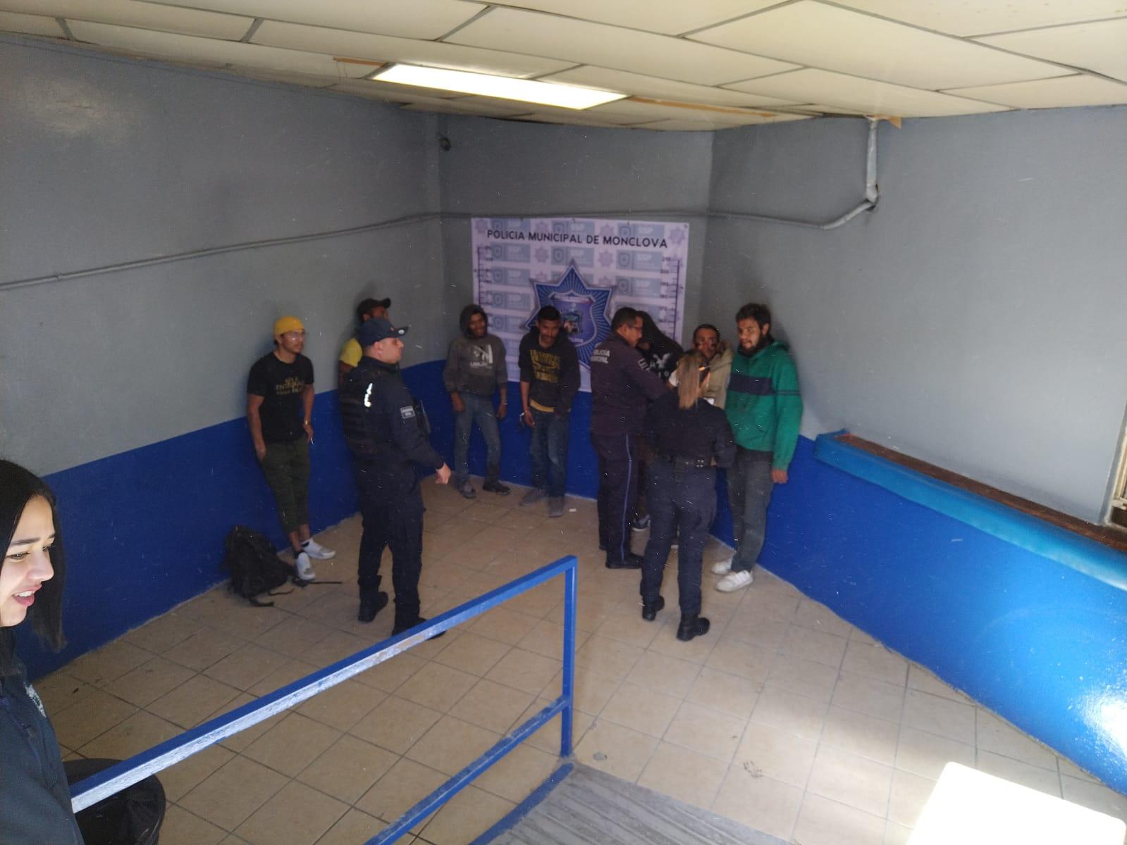 Detienen a 9 en operativo barrido