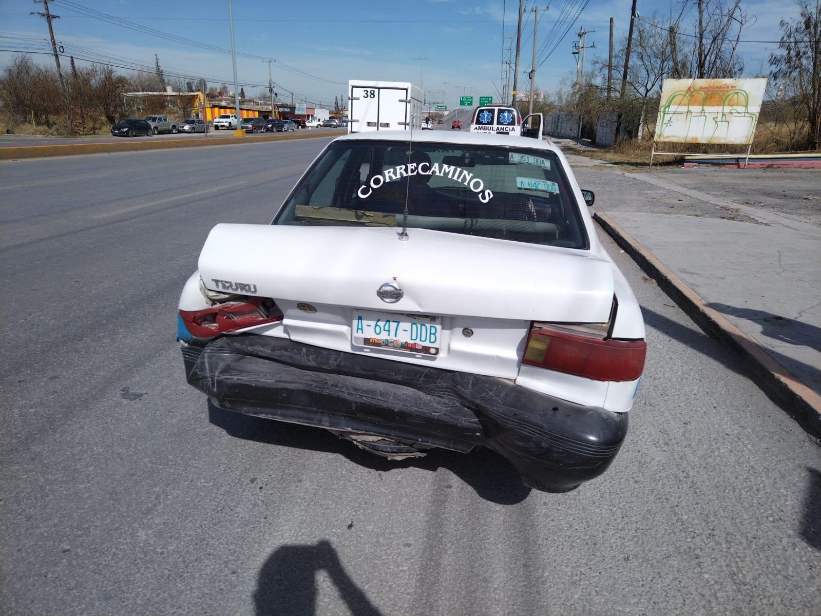 Deja accidente a niña lesionada