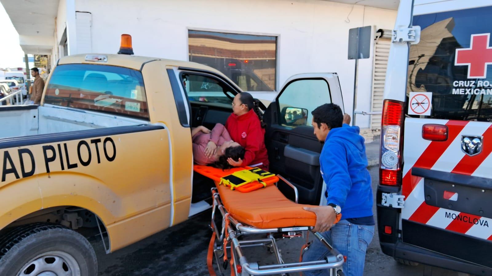 Dos policías lesionados tras potente accidente