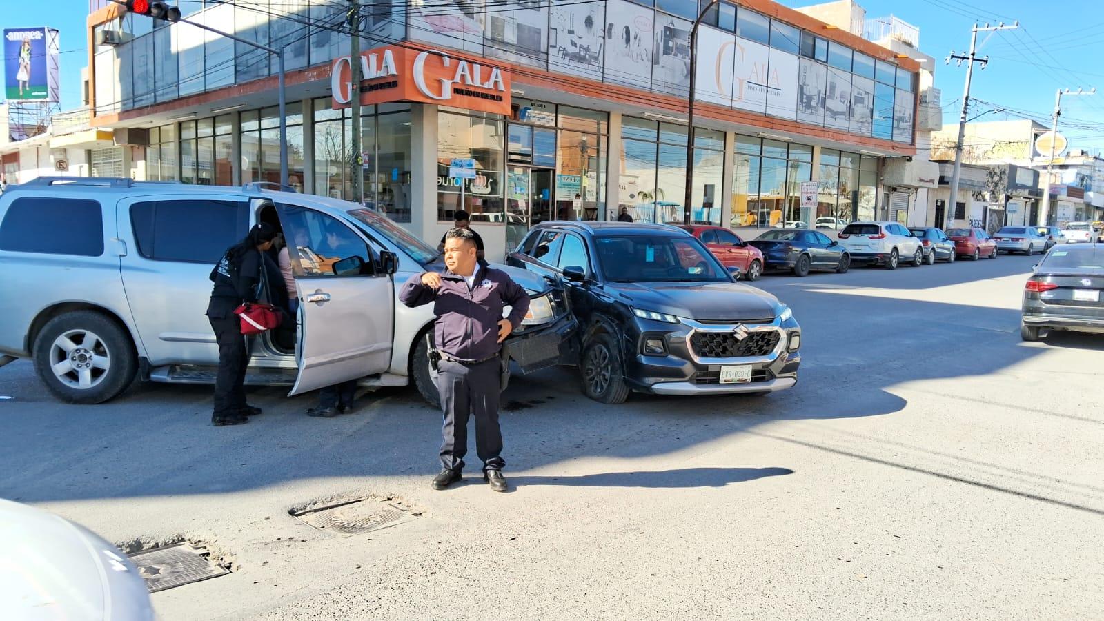 Otro accidente en el cruce Jesús Silva