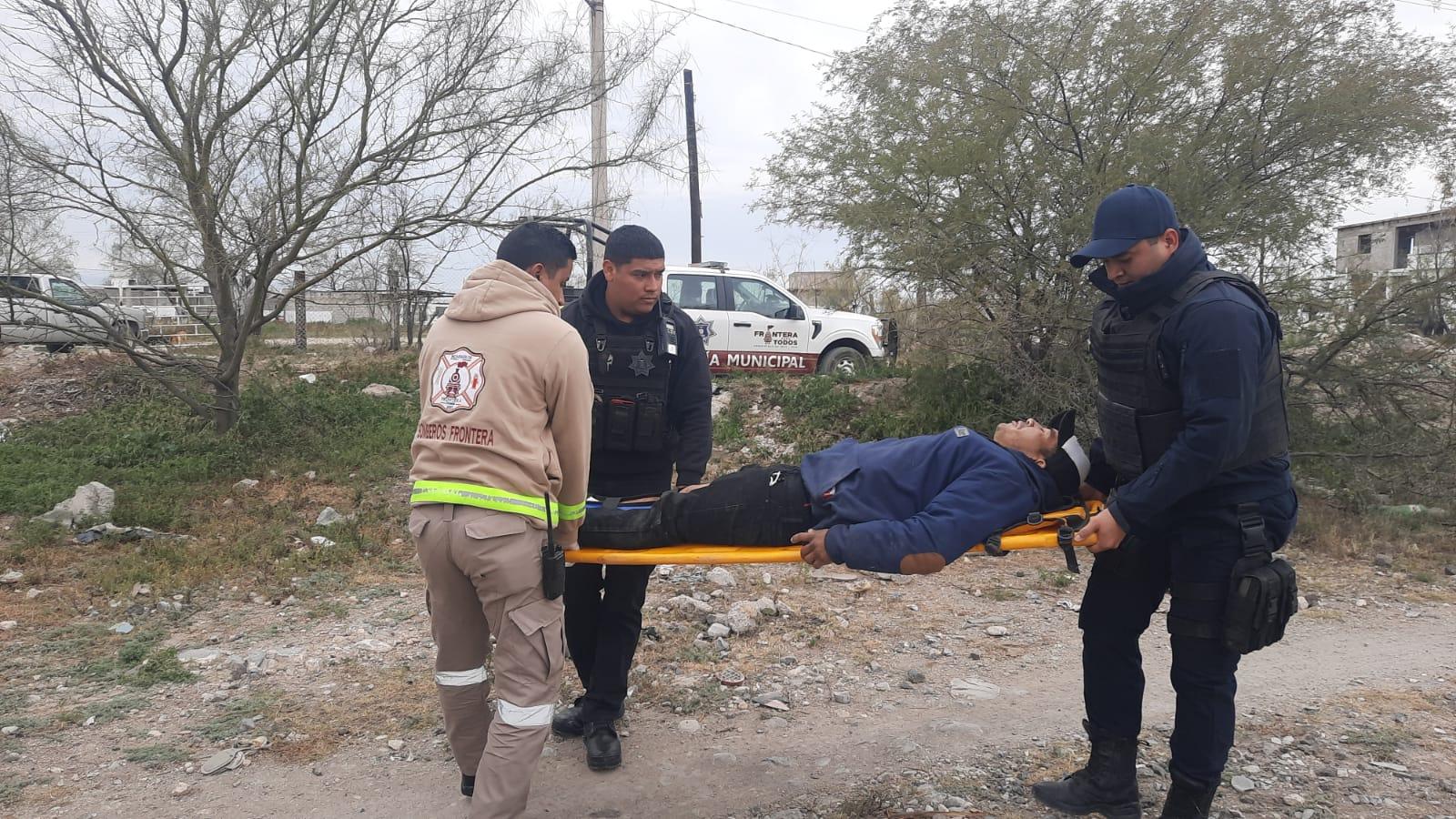 Mutila el tren pie a migrante hondureño