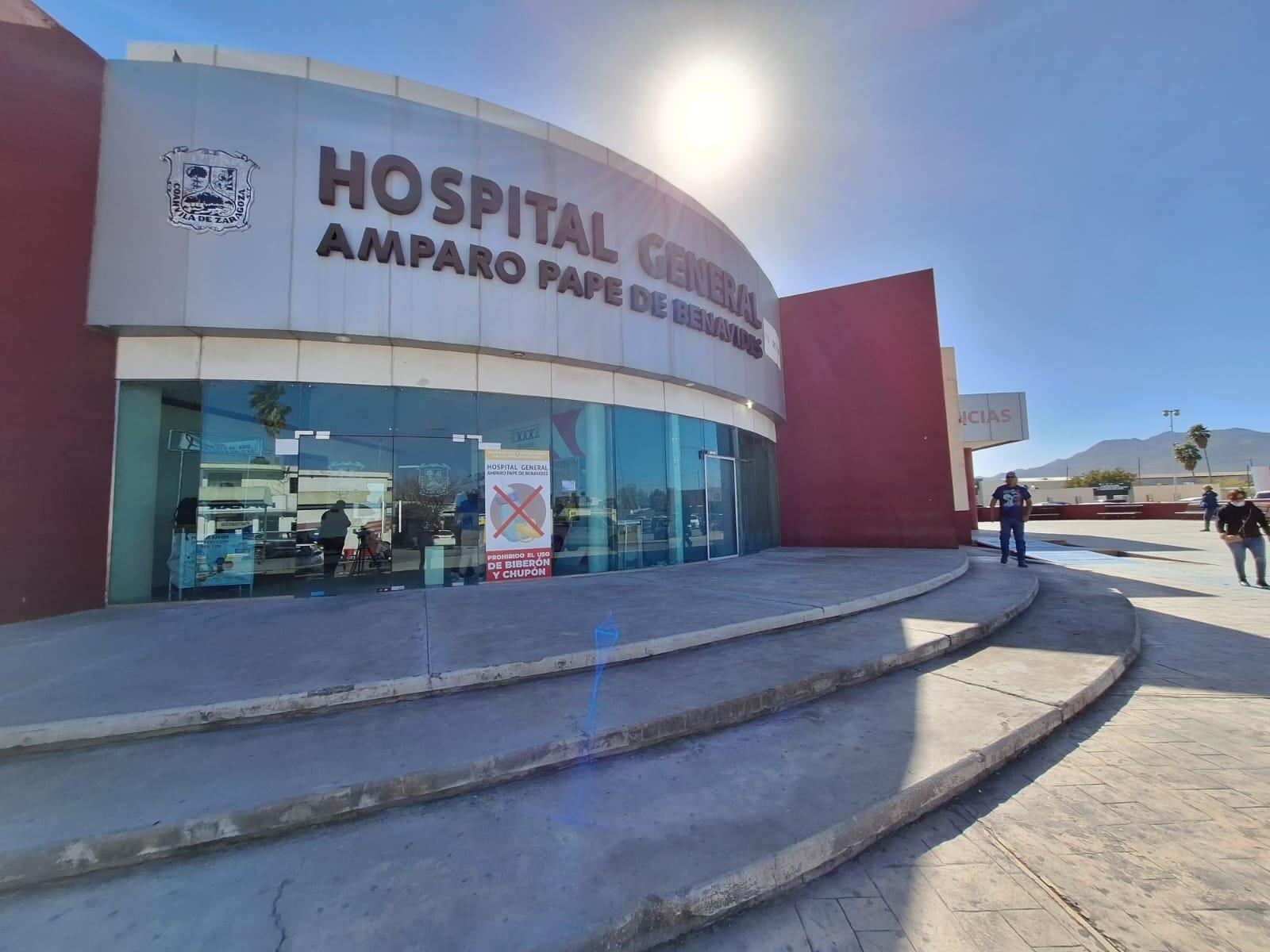 Sólo 3 camas ocupadas en el hospital Amparo