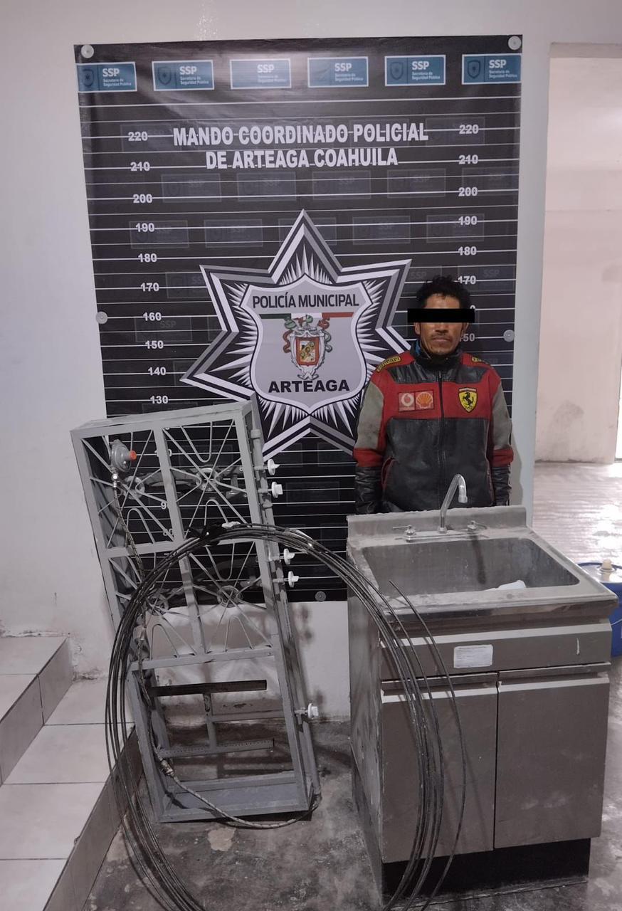 Detienen a cariñoso de lo ajeno