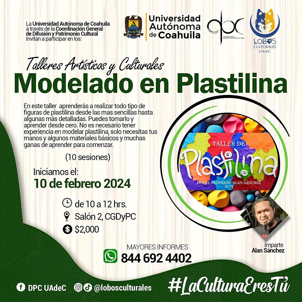 Oferta UAdeC talleres artísticos y culturales