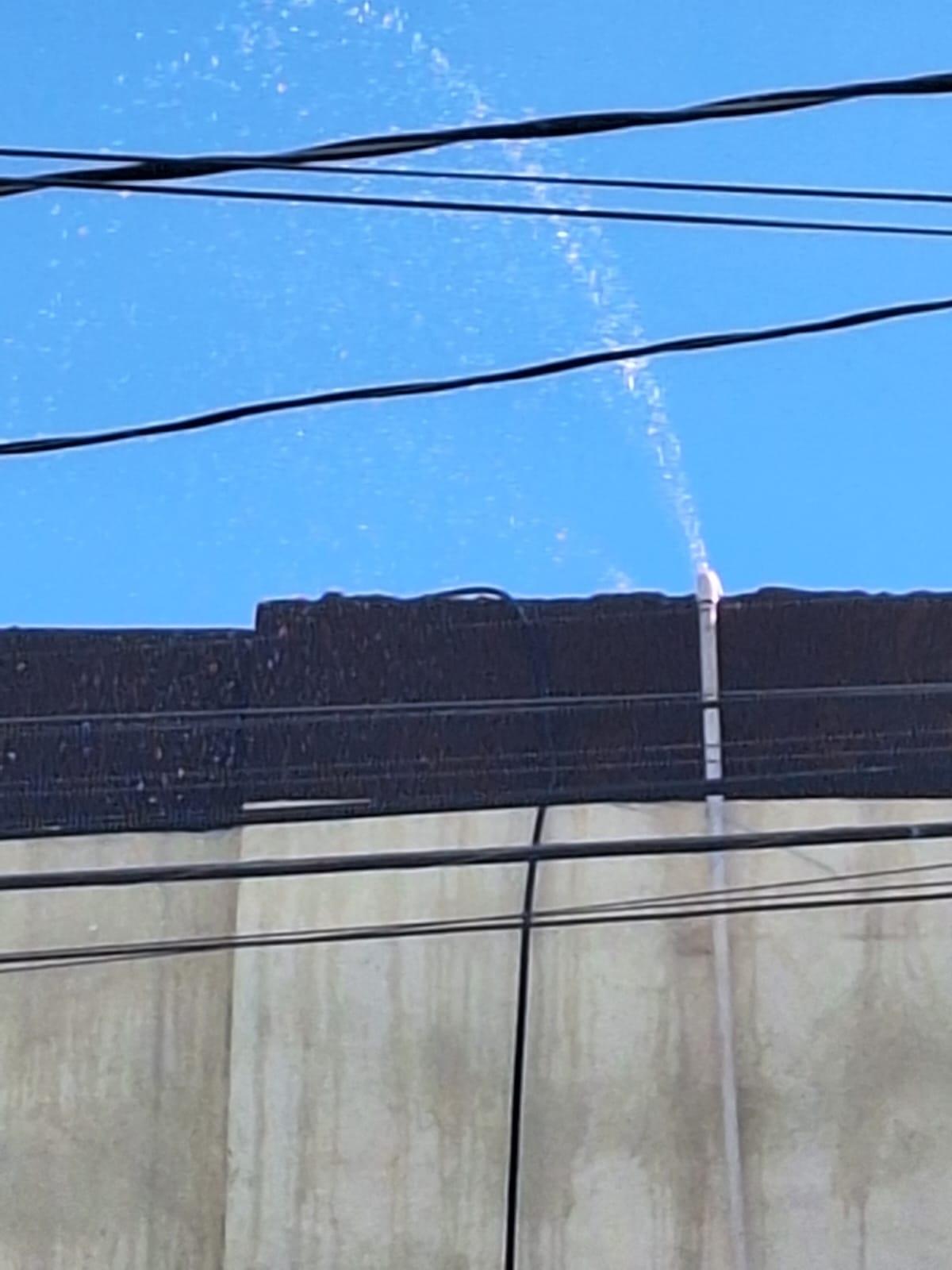 Fugas de agua, un día después de la helada