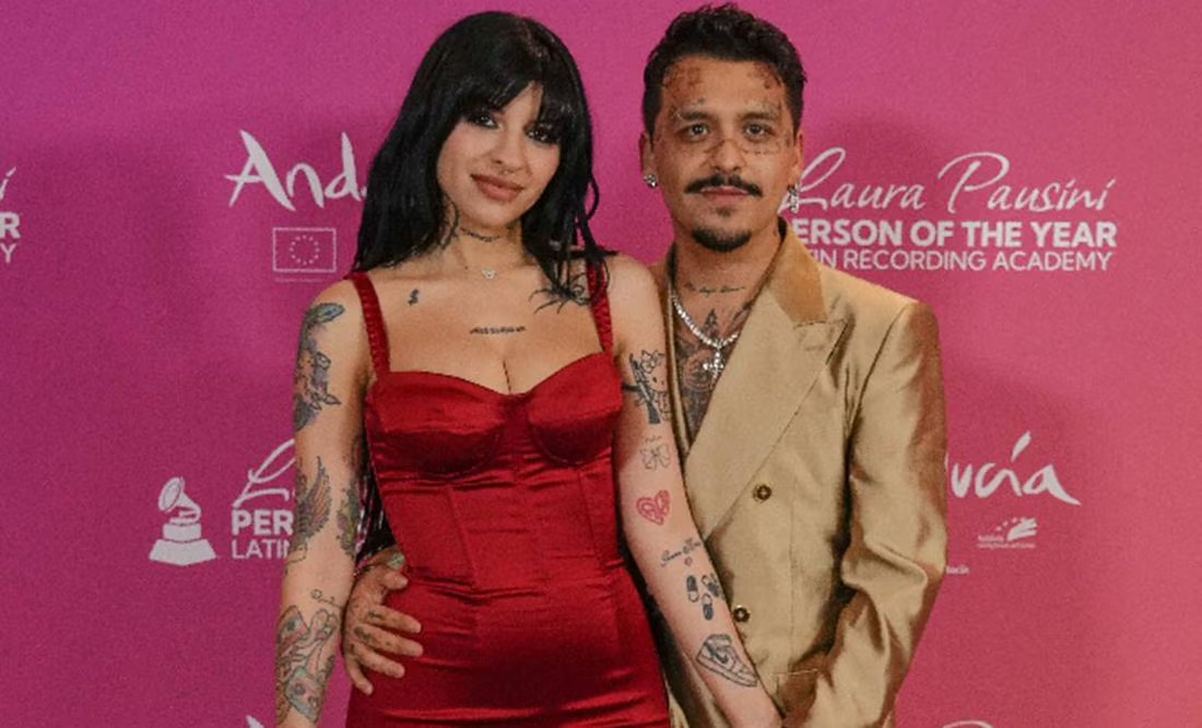 Christian Nodal presume vida familiar en el campo con Cazzu y su hija