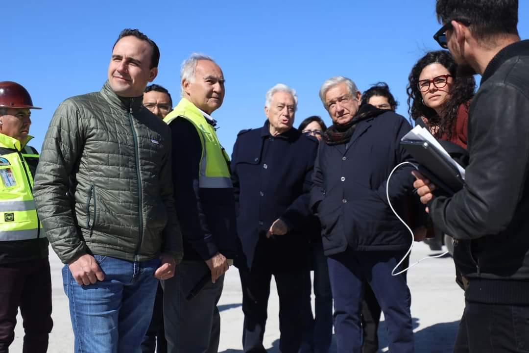 Reitera Manolo su disposición y apoyo al Presidente en acciones humanitarias de la región Carbonifera