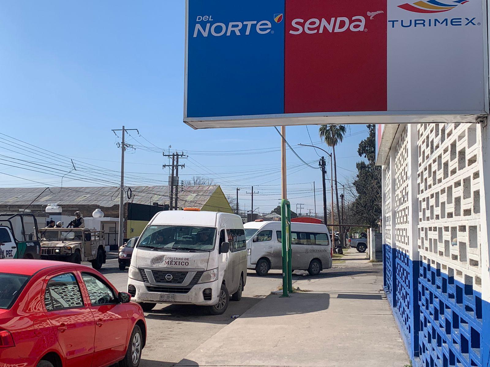 Sitia INM la Central de Autobuses de Sabinas