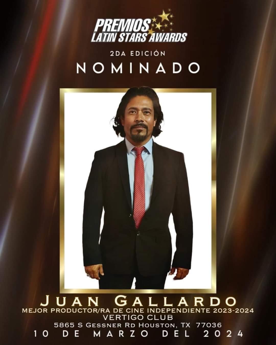 Empresario desde niño; Juan Gallardo, productor