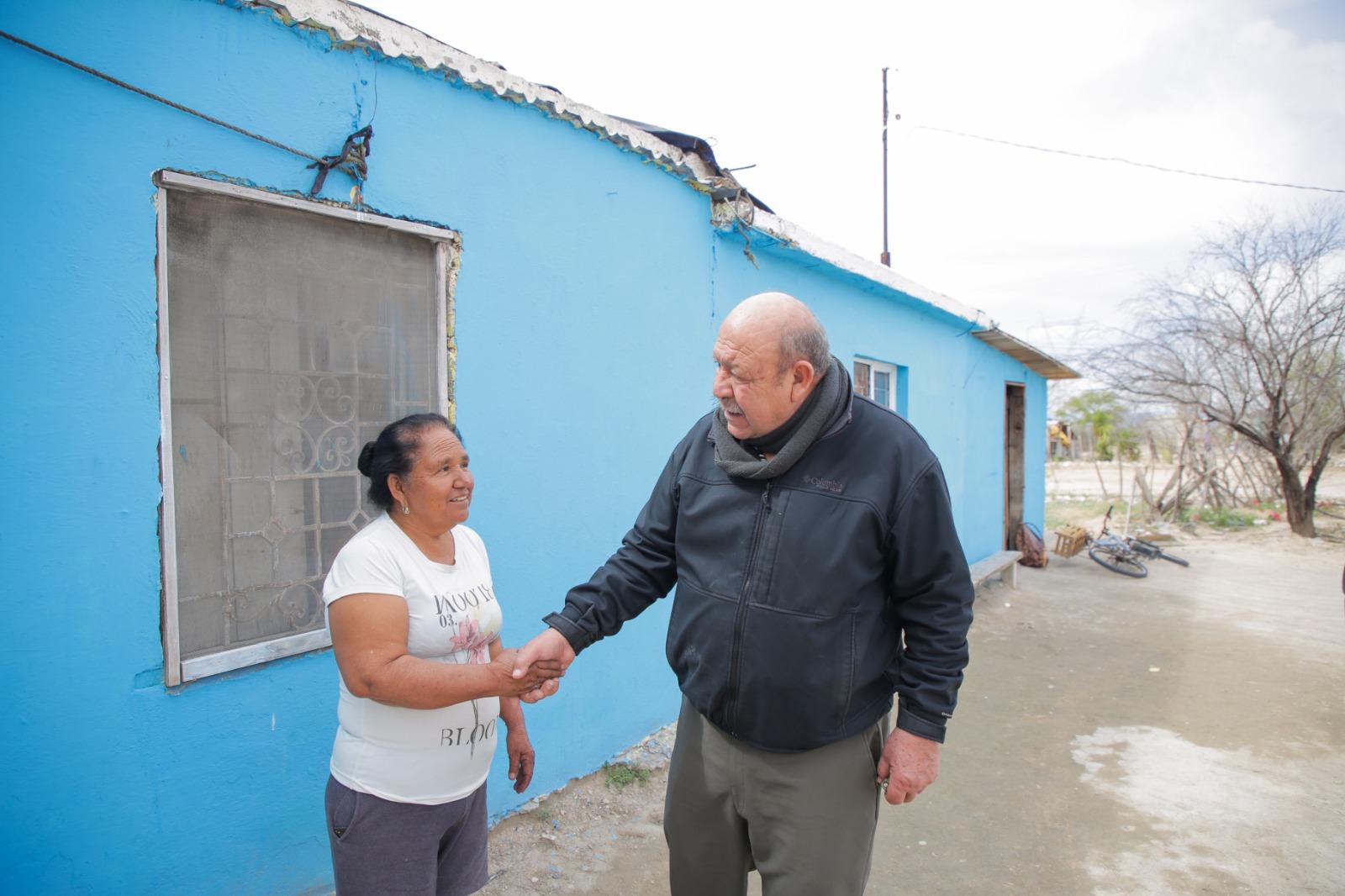 Rescatan vivienda