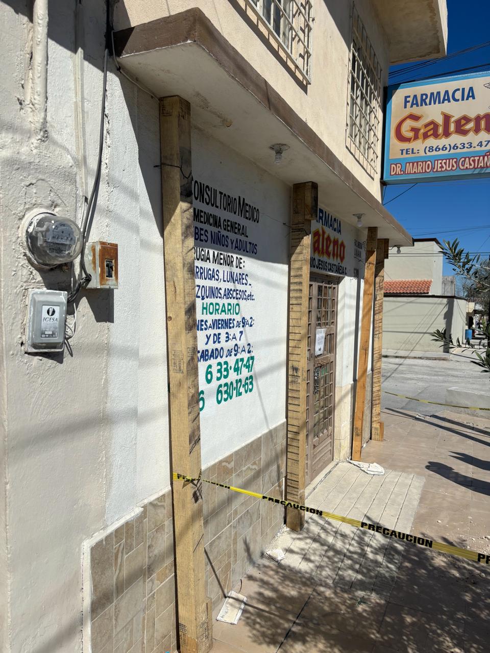 Dañan fugas tradicional Farmacia Galeno en CF