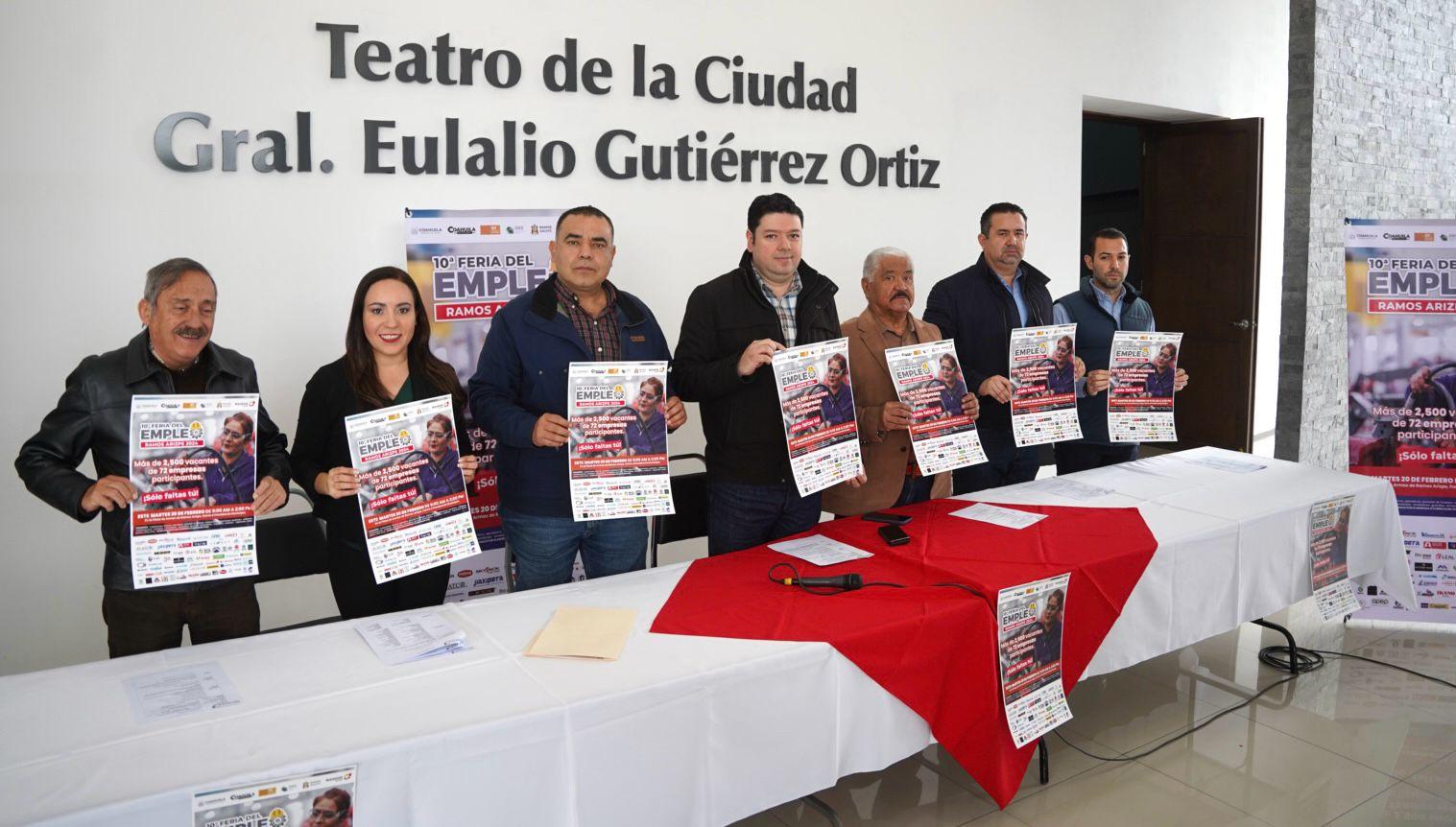 Invitan a Feria del empleo en Ramos
