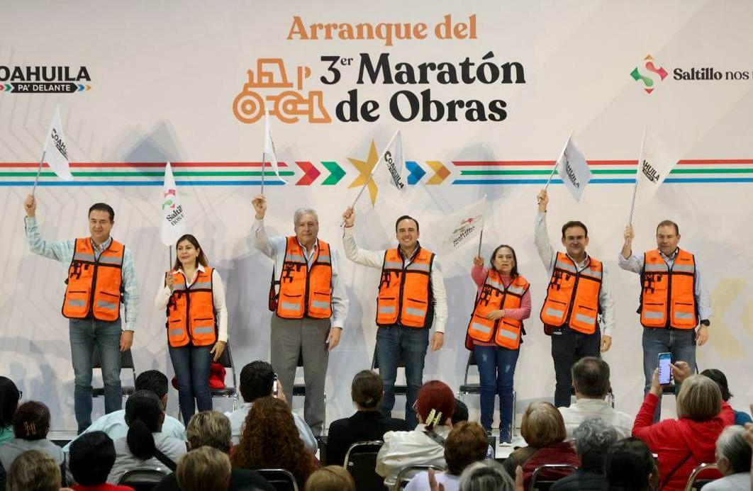 Anuncian Tercer Maratón de Obras