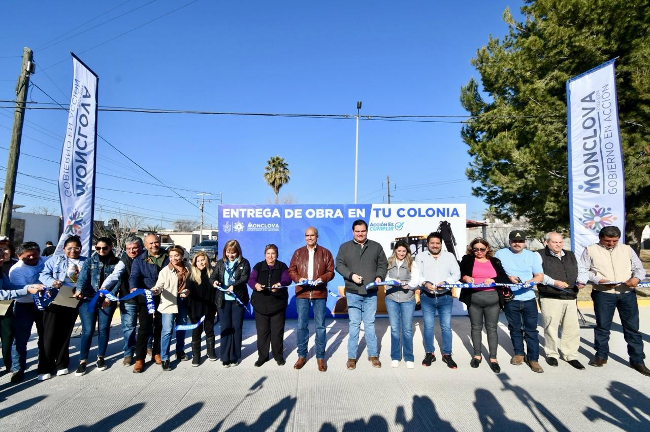 Avanza Monclova en obras públicas