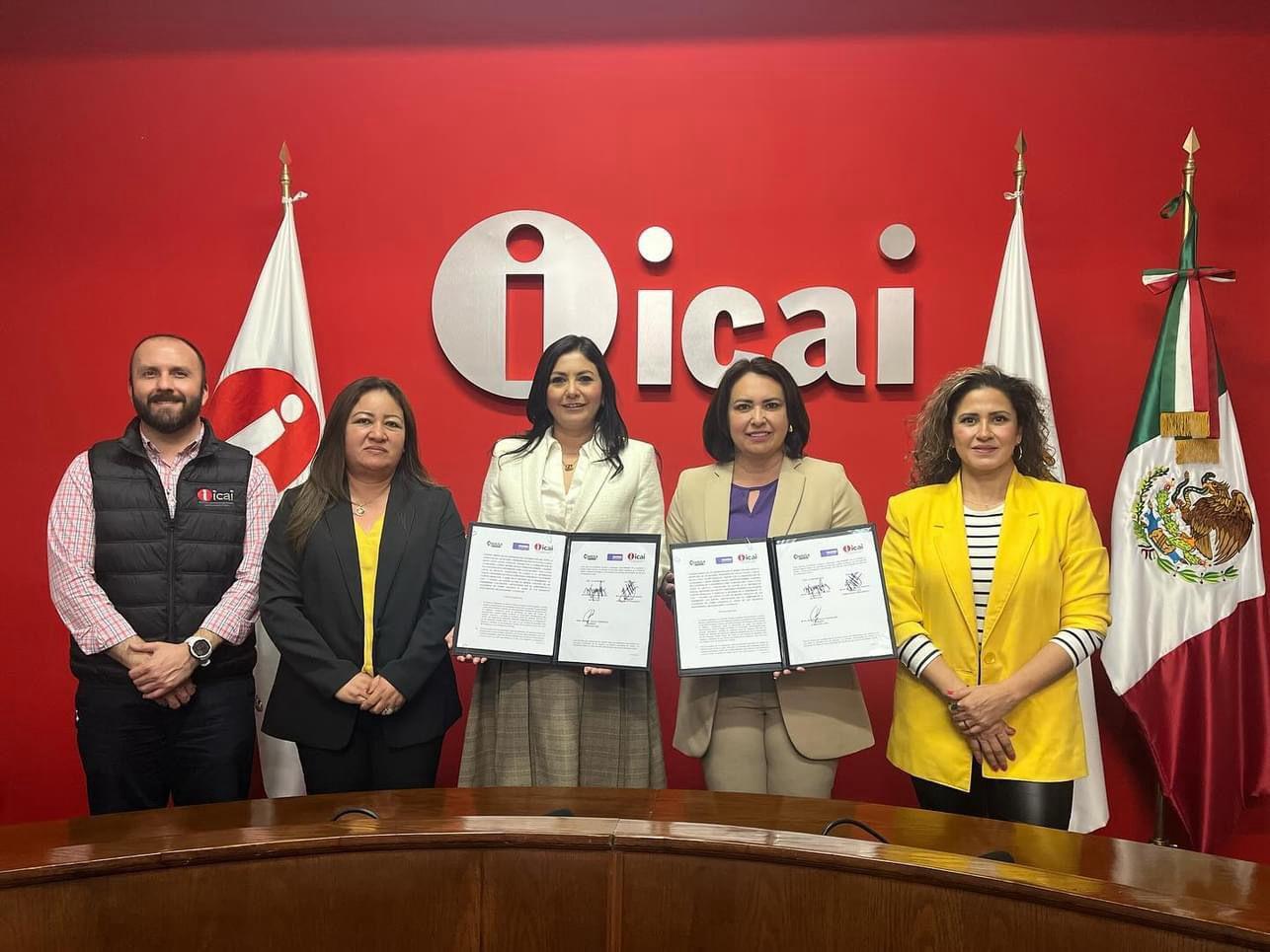 Firman convenio ICAI y Secretaría de las Mujeres