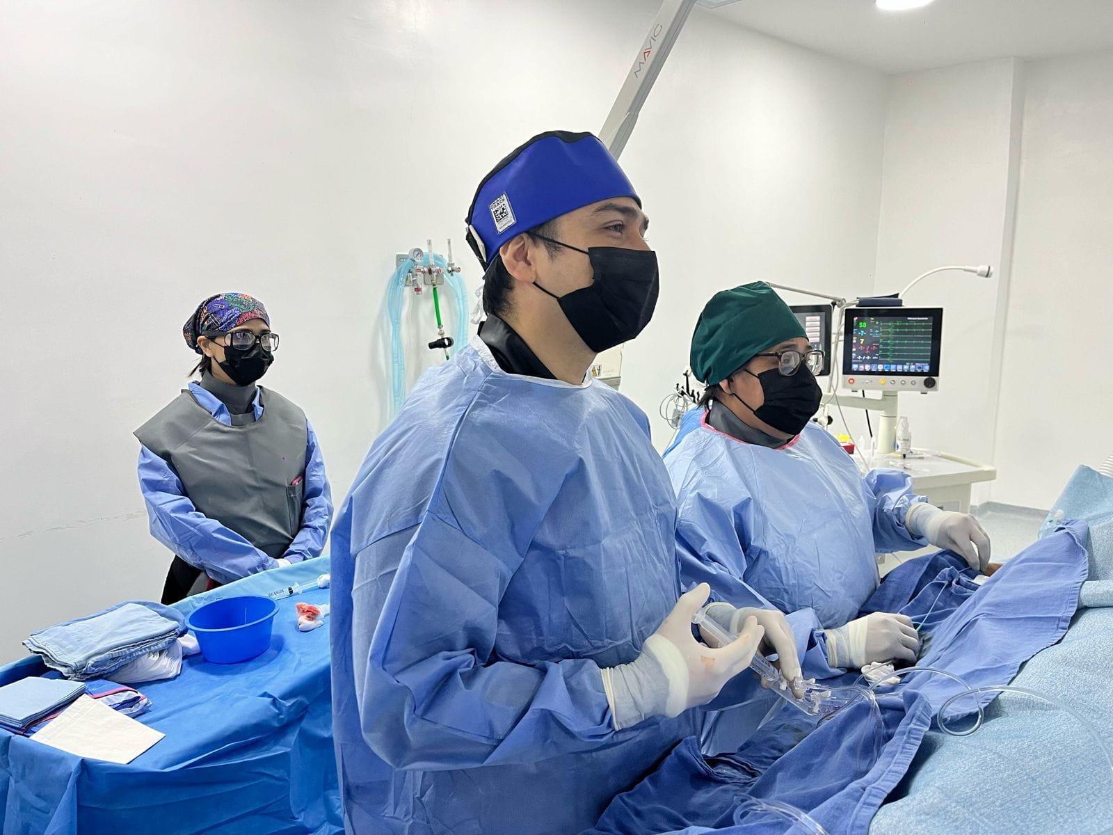 Atienden 112 pacientes con servicio de Hemodinamia