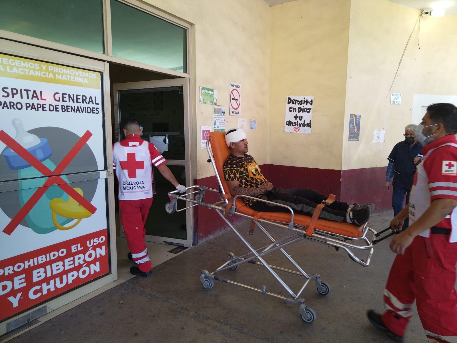 Sufre salvaje golpiza por grupo pandilleril