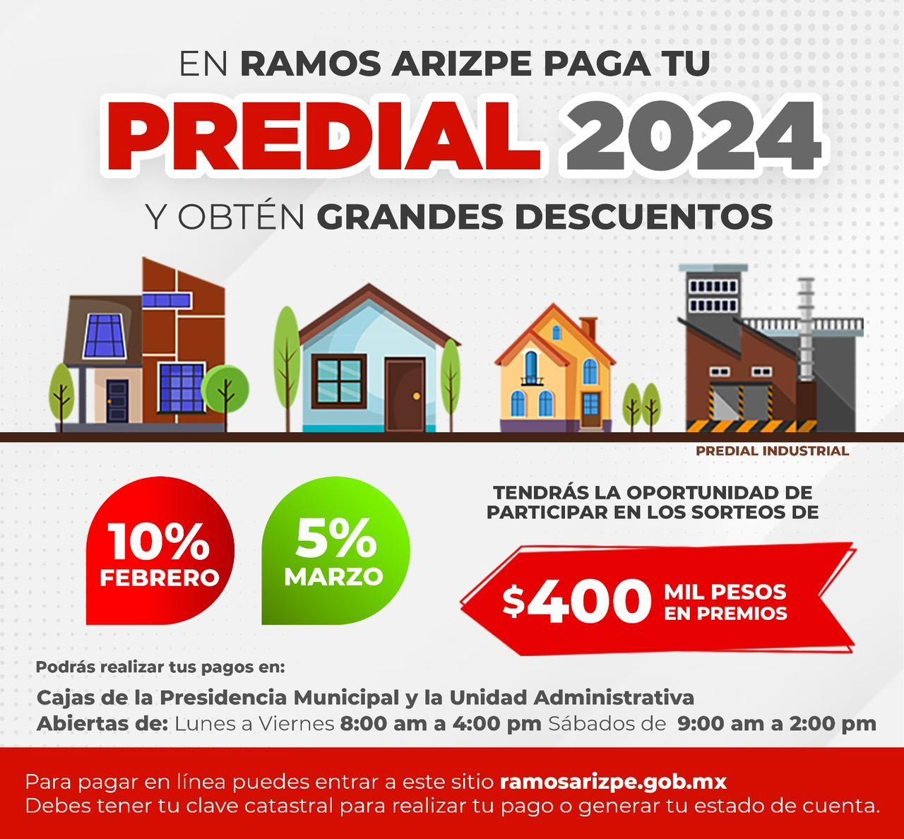 Invita Ramos a pagar el predial