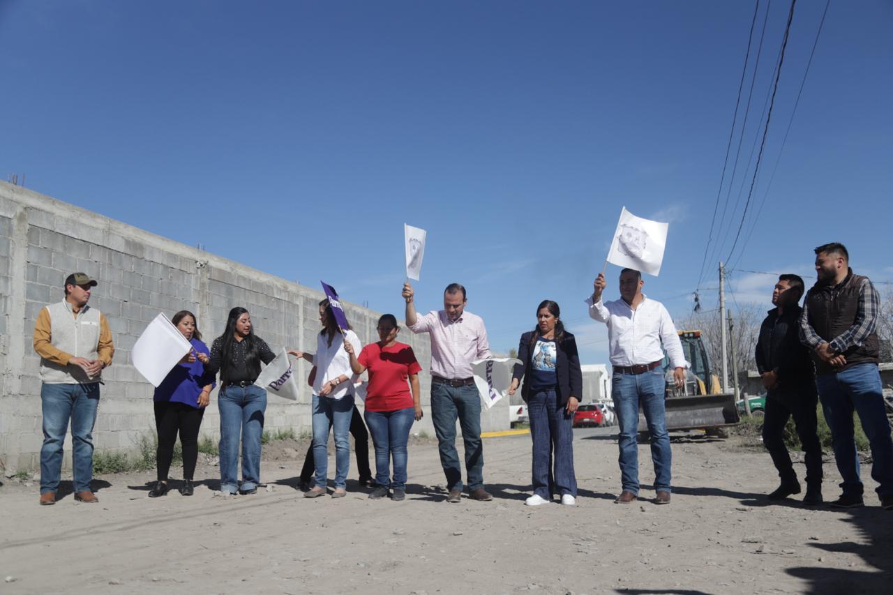 Arrancan obras en Palmeras de Parras