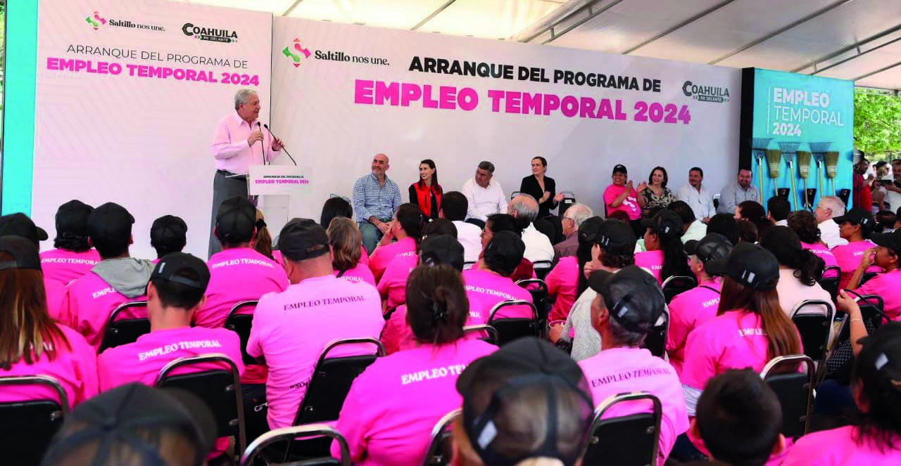 Inicia en programa Empleo Temporal