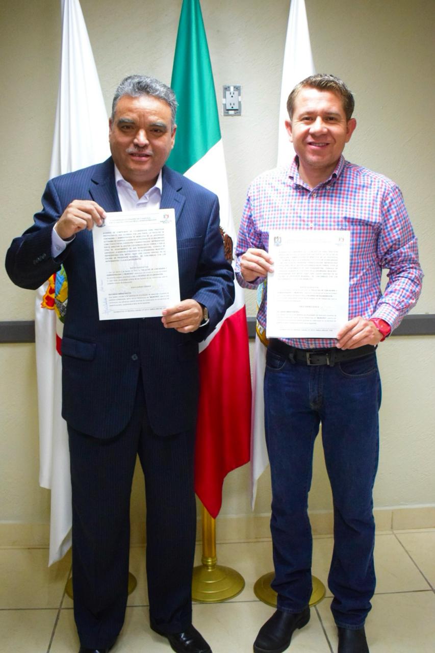 Firman convenio San Buena y FCA