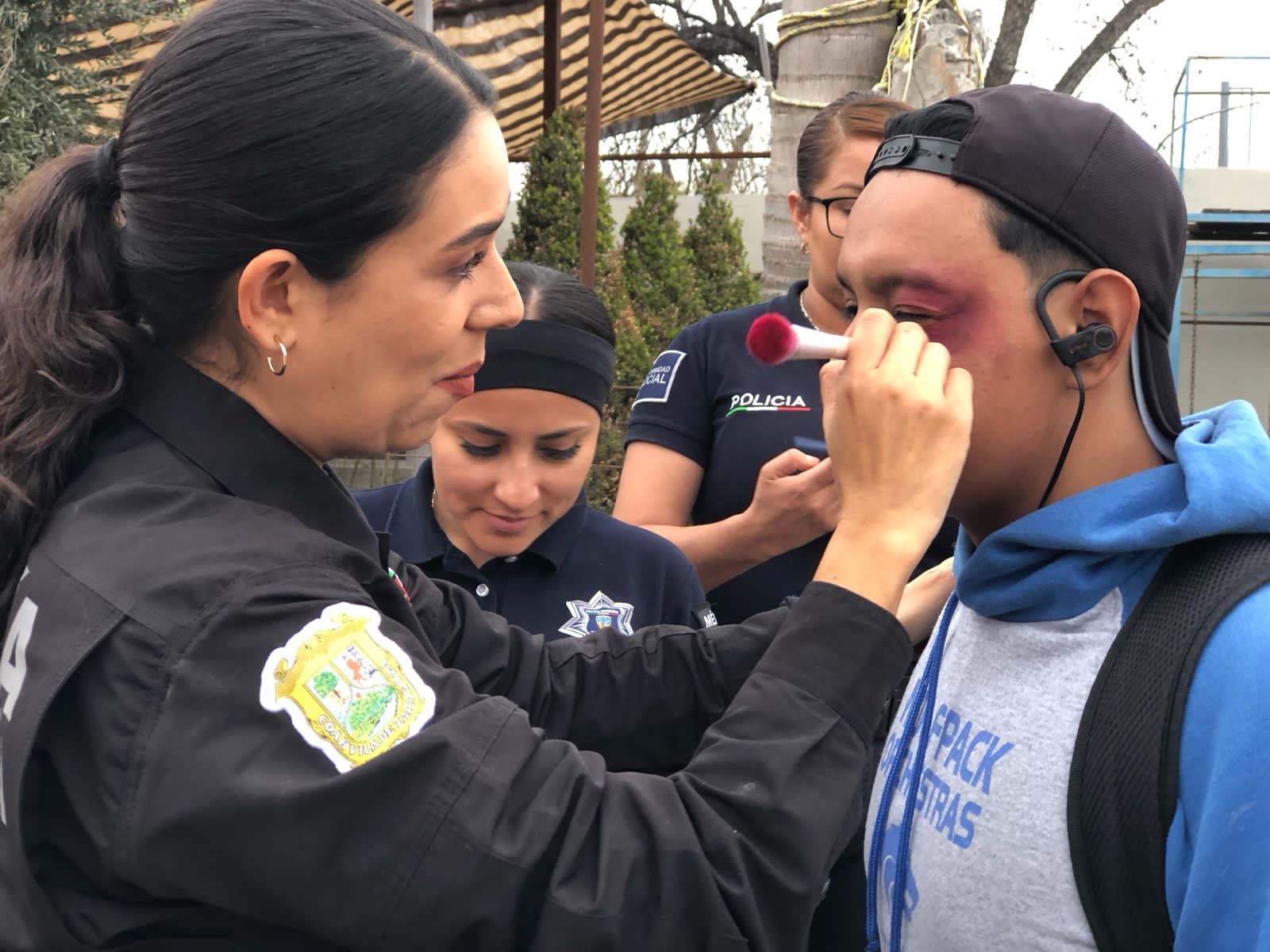Realizan simulacro sobre prevención de accidentes