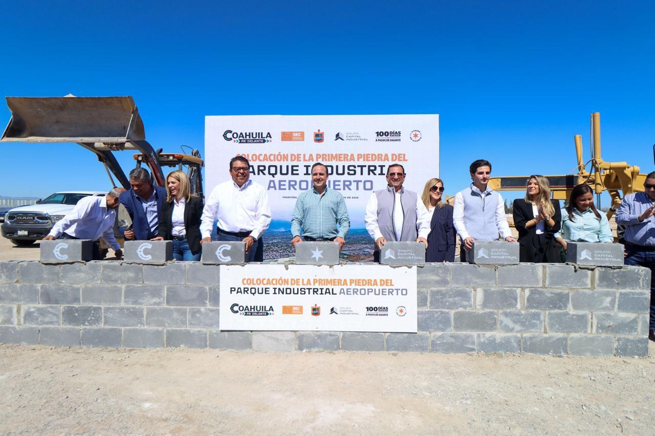 Arranca construcción de Parque Industrial  