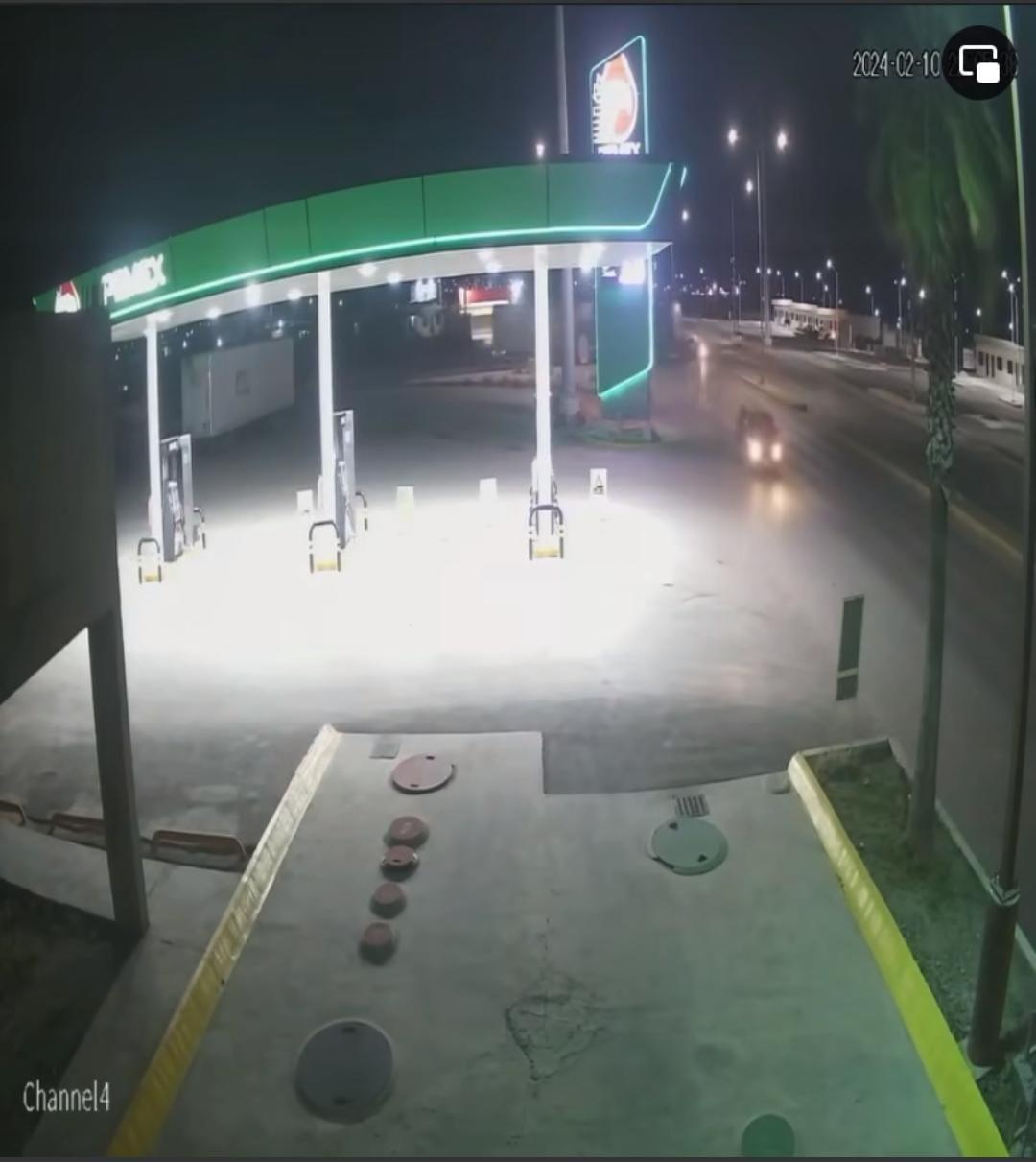 Hunde video a trailero durante accidente fatal