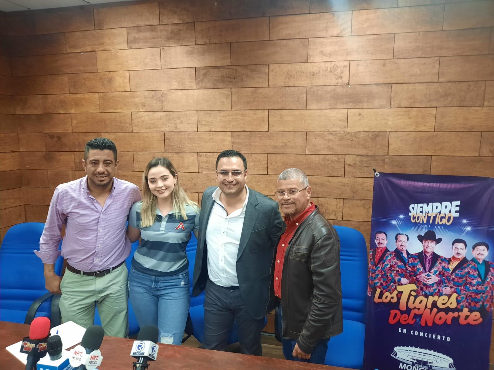 Vienen a Monclova “Tigres del Norte”