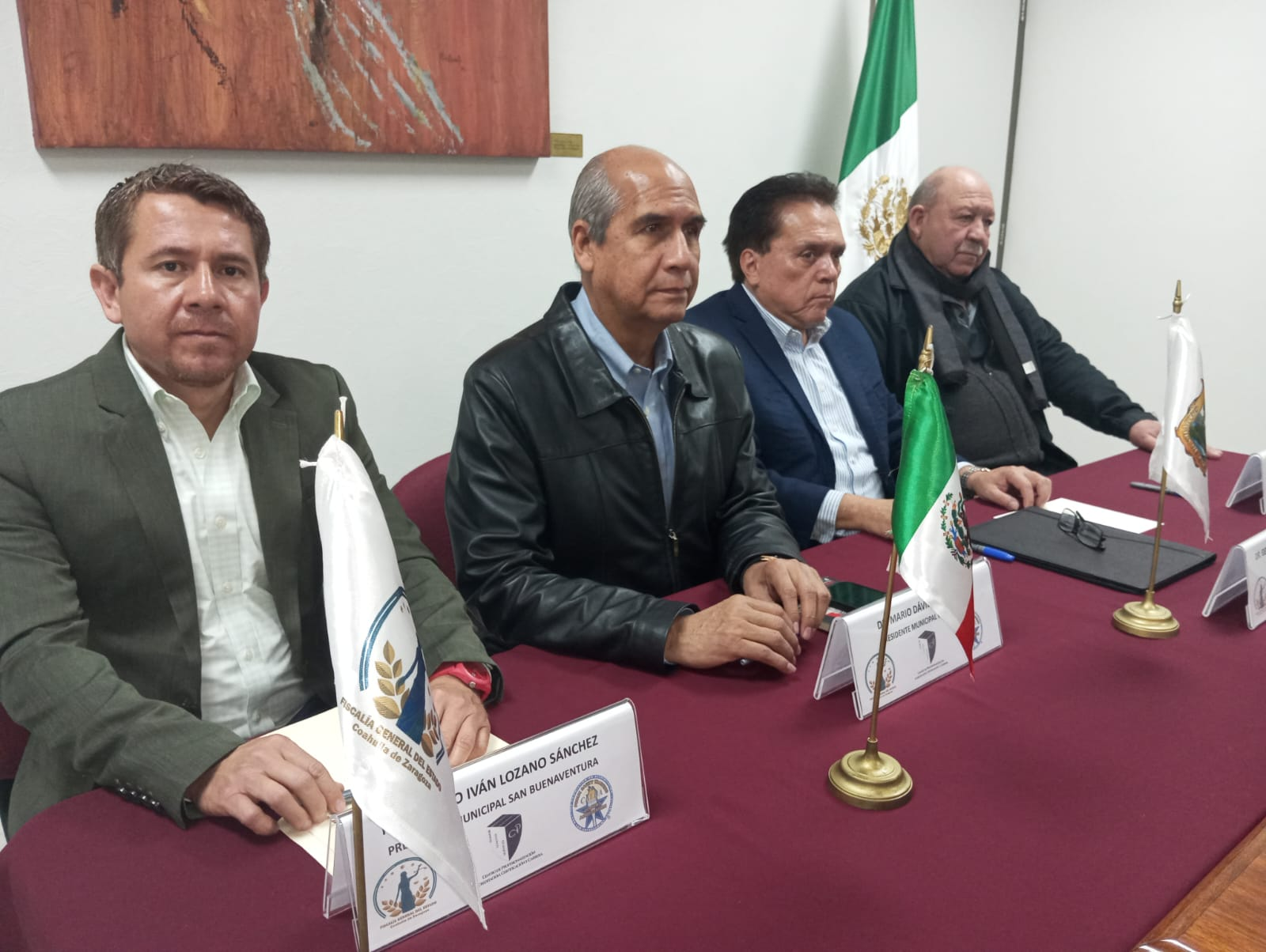 ACUERDAN FISCALÍA Y MUNICIPIOS DE CASTAÑOS, SAN BUENAVENTURA y MONCLOVA FOMENTAR LA CULTURA DE LA PAZ