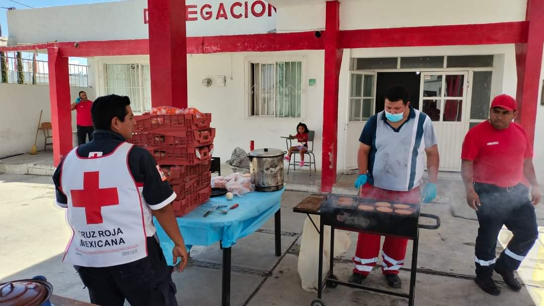 CRUZ ROJA PARRAS REALIZA ACTIVIDAD PARA OBTENER RECURSOS