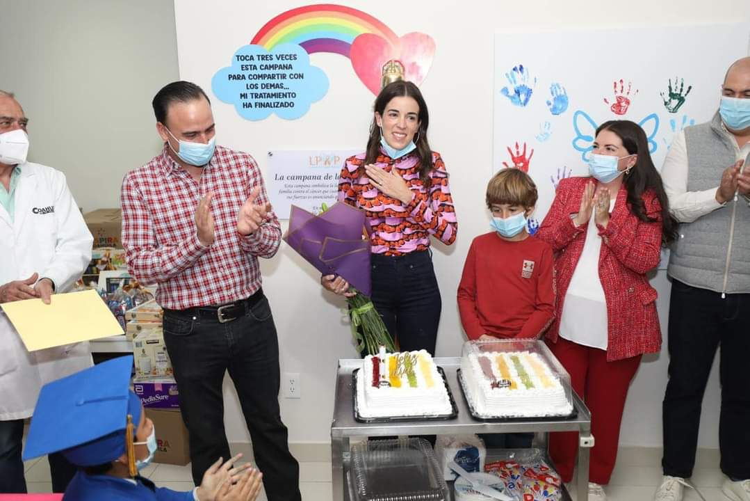 Reiteran Paola y Manolo compromiso en la lucha contra el cáncer infantil
