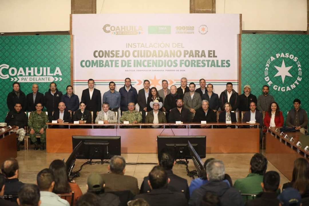 Instala Manolo el Consejo Ciudadano para el Combate de Incendios Forestales
