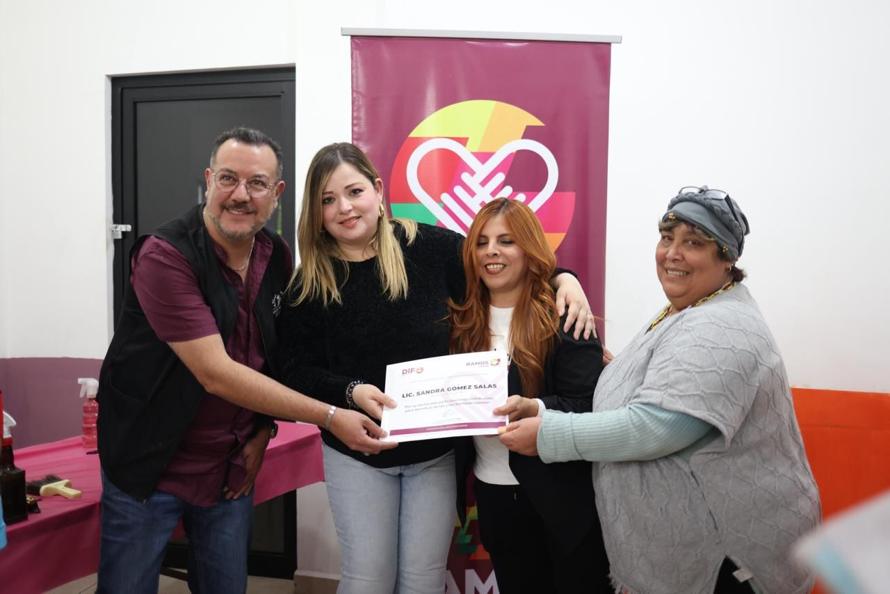 AGRADECE ANA LUCÍA CAVAZOS LABOR SOCIAL DE CASA ABOYTES Y FUNDACIÓN RCG