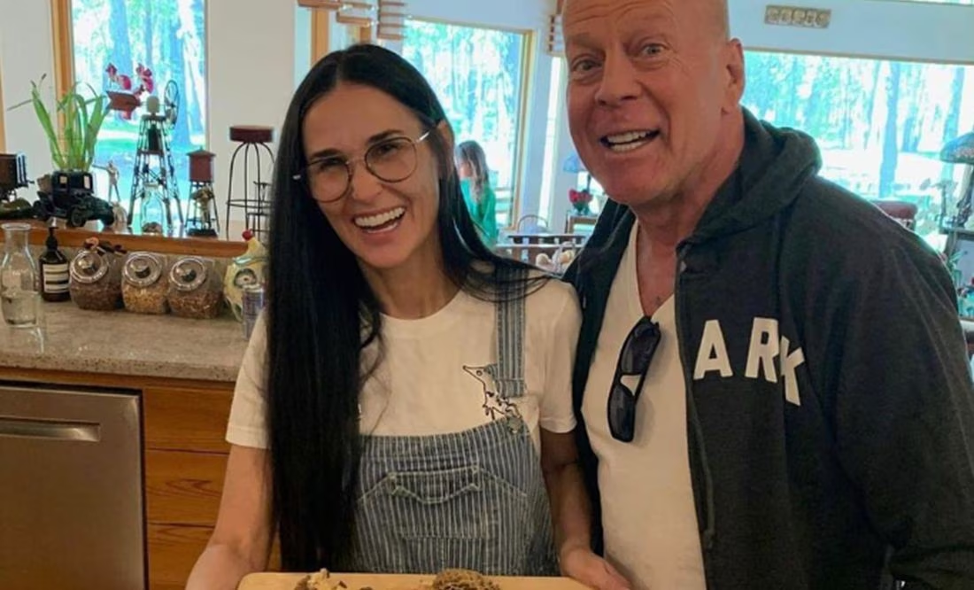 «Hay que dejar ir»: aconseja Demi Moore a familiares de pacientes con demencia, enfermedad que padece Bruce Willis