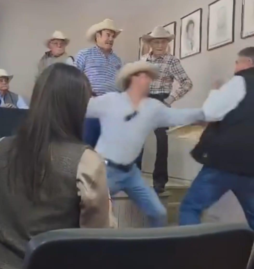 Tremendo zafarrancho en Asociación Ganadera